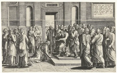 Ester diante de Assuero