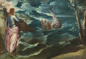 Cristo no Mar da Galileia, c. 1570s.