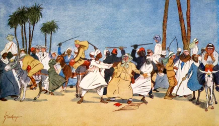 "A Batalha do Nilo", 1908.  