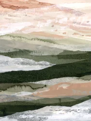 Montanhas em camadas abstratas