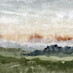 Abstrato de montanhas em camadas