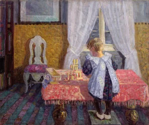 Ingrid na sala de estar, Skjellerud