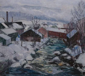 Inverno em Mesna, Lillehammer