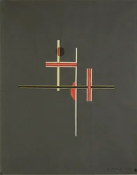 Equilíbrio vermelho e preto, 1922