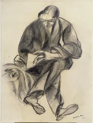 Leitura de figuras assentadas, 1919