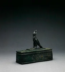Falcão relicário (bronze) (bronze)