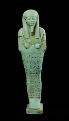Figura de Shabti (faiança)