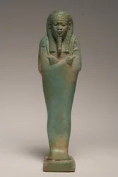 Figura Shabti para Padineith (faiança) (veja também 247997)