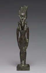 Estatueta de Hathor, 664-30 AC