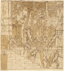 Sansão Destruindo o Templo