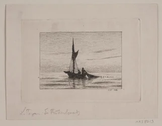 Um barco de pesca
