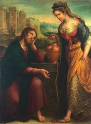 Cristo e a Samaritana, 1607.
