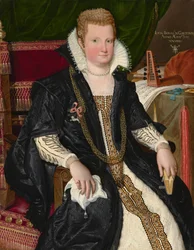 Lucia Bonasoni Garzoni, c.1590 (óleo sobre tela)