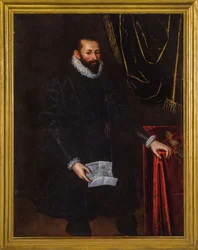 Retrato de Raffaele Riario, entre 1586 e 1589.