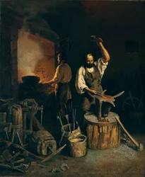 A Forja, 1845