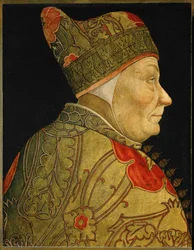 O Doge Francesco Foscari (óleo sobre madeira)