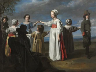 Crianças dançando, c.1650