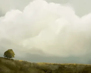 Depois da tempestade, c.2023 (técnica mista)