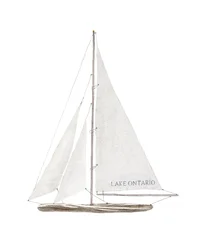 Barco à vela do Lago Ontário, c.2022 (técnica mista)