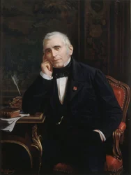 Retrato do dramaturgo e libretista Eugène Scribe 1791-1861, 1863.