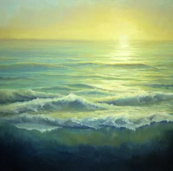 Golden Haze, 2004 Seascape