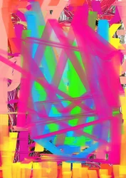 Abstrato geométrico vibrante