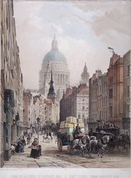 Fleet Street, Londres, c1850