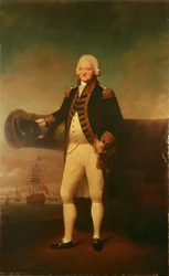 Almirante Sir Peter Parker (1721-1811), c.1799 (óleo sobre tela)