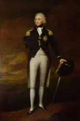 Retrato do Almirante Visconde Nelson (1758-1805) (óleo sobre tela)