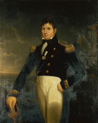 Contra-almirante Sir Eliab Harvey (1758-1830), finais do século XVIII a inícios do século XIX (óleo sobre tela)