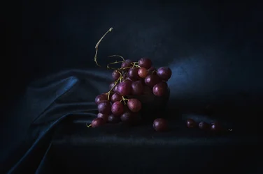 Uvas roxas intensas