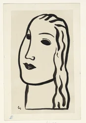 cabeça de mulher