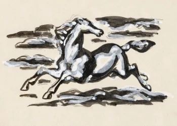 Cavalo a galope