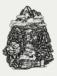 Paisagem de montanha (c. 1891–1941)