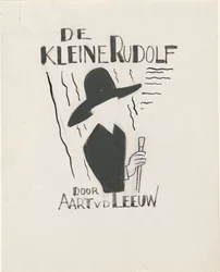 Design para uma encadernação para: Aart van der Leeuw, The Little Rudolf, 1930