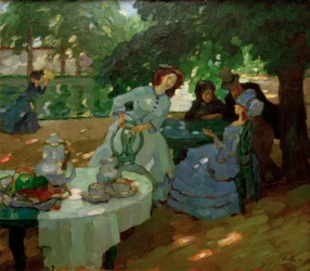 Café da manhã ao ar livre