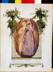 Capa de um programa do Teatro Ermitage
