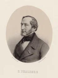 Retrato do pianista e compositor Sigismund Thalberg 1812-1871, ca 1860.