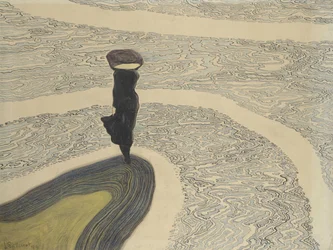 Mulher no Litoral, 1910.