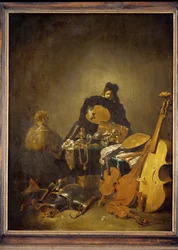 Vanitas (pintura sobre madeira de carvalho)