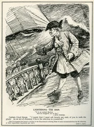 Os departamentos governamentais são instruídos por Lloyd George para fazer cortes no gasto de 20%, 1921