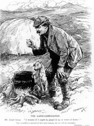 O ativista da campanha pela terra, 1913
