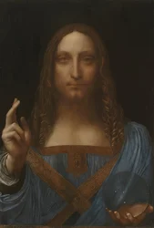 Cristo Redentor (Salvator Mundi). Por volta de 1499-1500