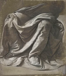 Cortinas para uma figura sentada, ca 1478.