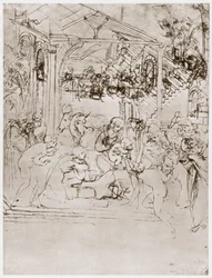 A Adoração dos Reis, c1480