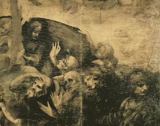 A Adoração dos Reis Magos (pintura sobre madeira)