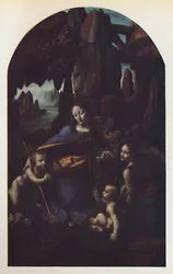 A Virgem das Rochas, c1508, c1950.