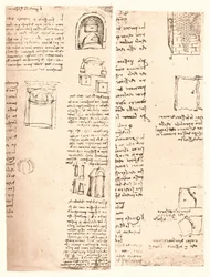 Dois desenhos arquitetônicos, c1472-c1519 1883