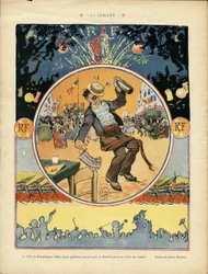 Ilustração de Leonce Burret (1865-1915) em Le Rire