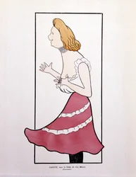Armande Cassive, em "La Dame de Chez Maxim", banda desenhada